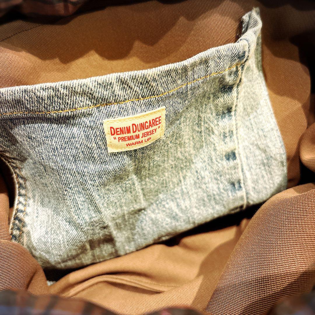 ハンドメイド 巾着トートバッグ ビンテージ缶バッジ付き♡