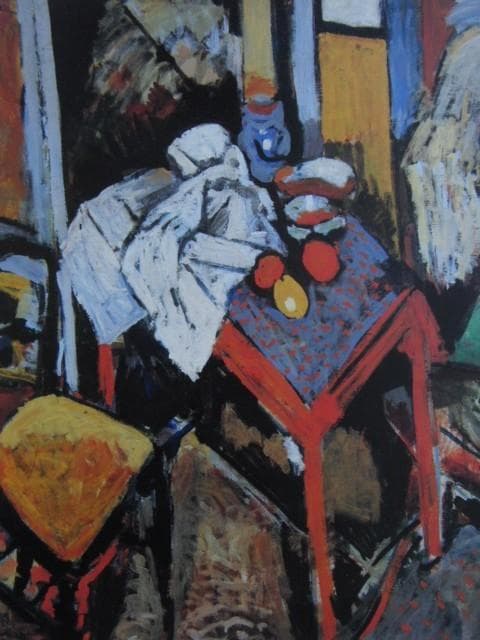 アンドレ・ドラン、テーブル、希少な画集より、状態良好、新品高級額