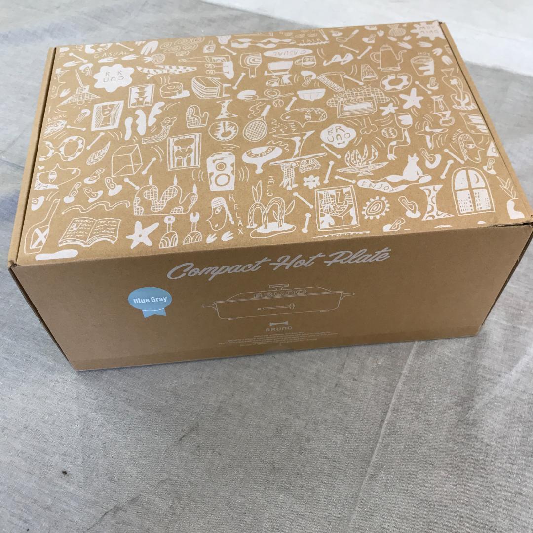 未開封　BRUNO ブルーノ コンパクトホットプレート 本体 プレート2種