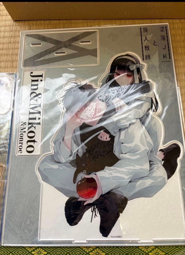 墜落JKと廃人教師 BIGアクリルスタンド2点セット sora