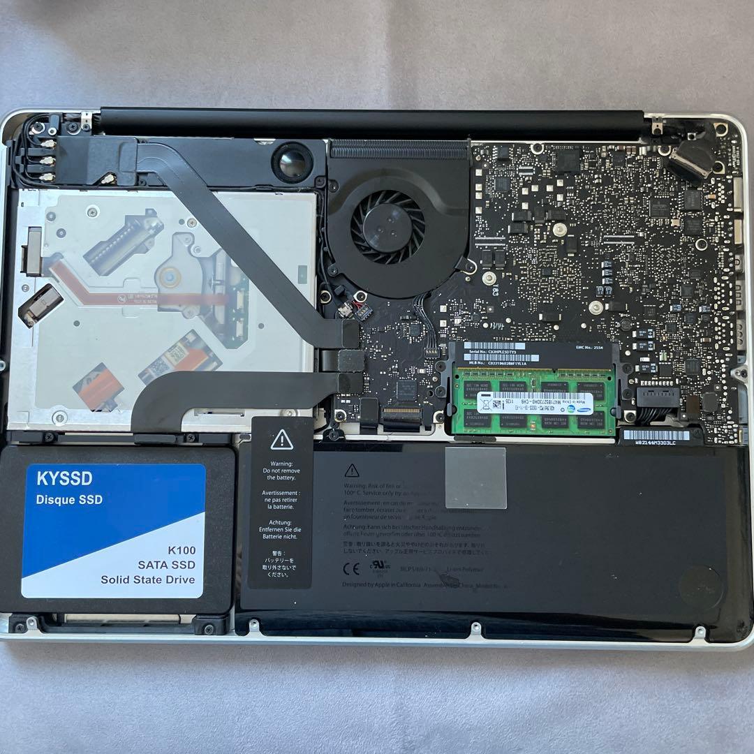 美品2012年MacBook Pro SSD1000GB 13inch