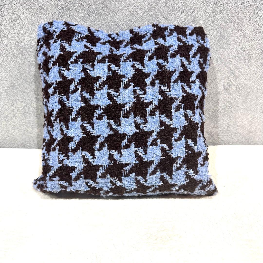 【非売品】シャネル CHANEL 千鳥 ブルー スパンコール トートバッグ