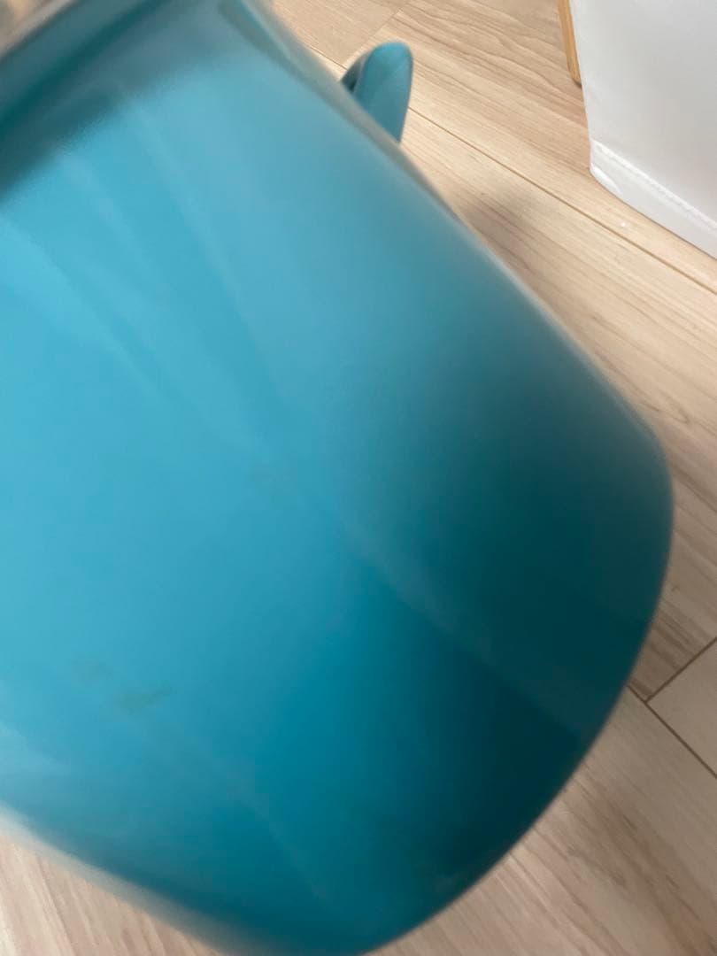 Le Creuset 両手鍋 青 24cm ガラス蓋付き　パスタ