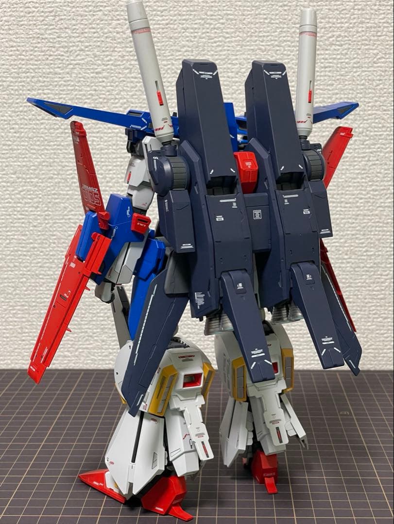 mg 強化型z zガンダムverKa 全塗装完成品