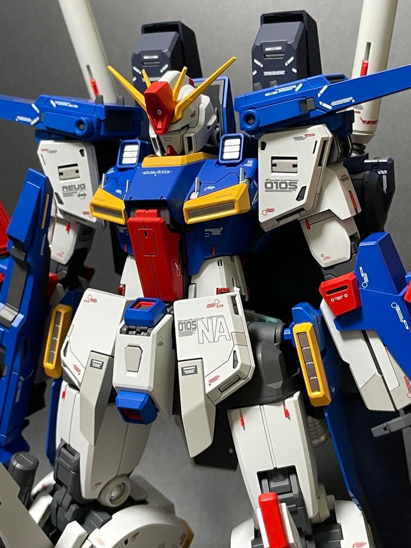mg 強化型z zガンダムverKa 全塗装完成品