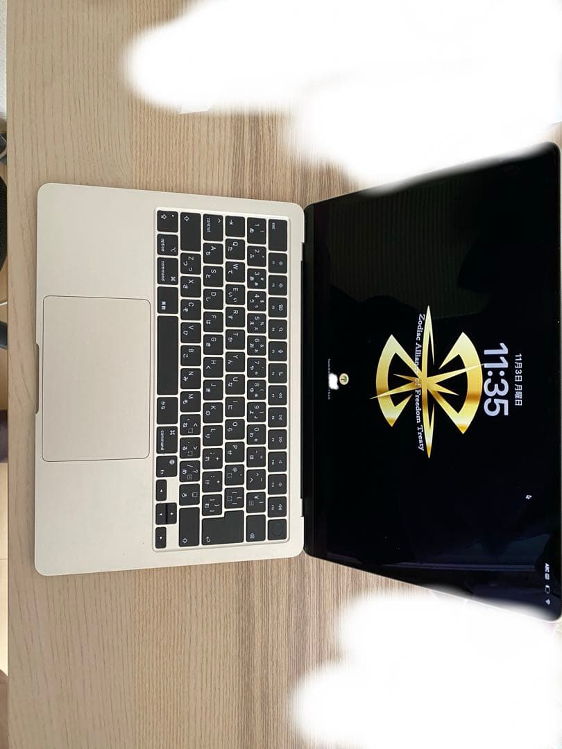 Apple MacBook Air M2本体 スターライト 16GB 256GB