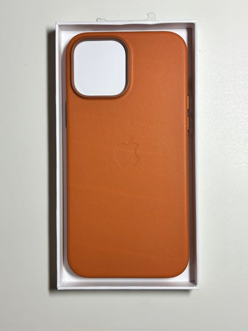 【新品】純正 iPhone 13 Pro Maxレザーケース・ゴールデンブラウン