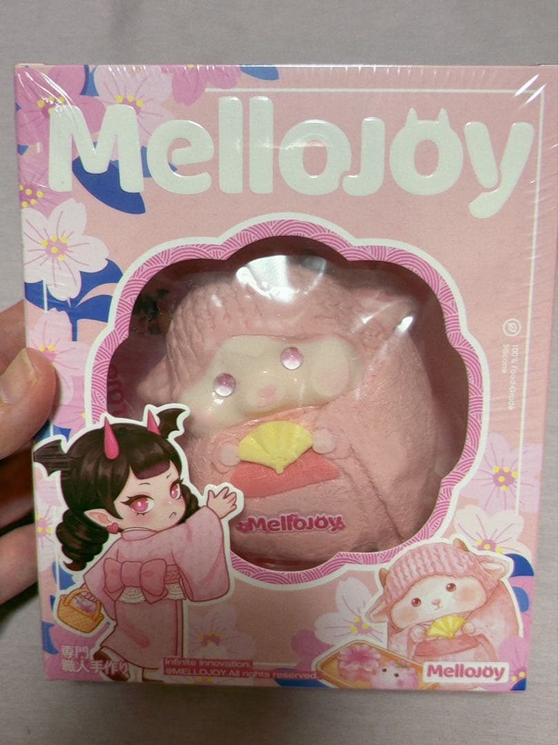 mellojoy メロジョイ 浴衣　浴衣羊　桜　うさぎ桜餅