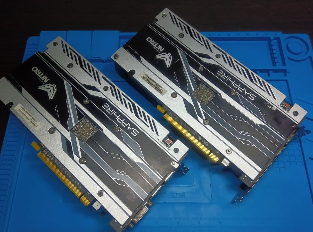 Radeon　RX480　8GB　2個セット　SAPPHIRE　NITRO