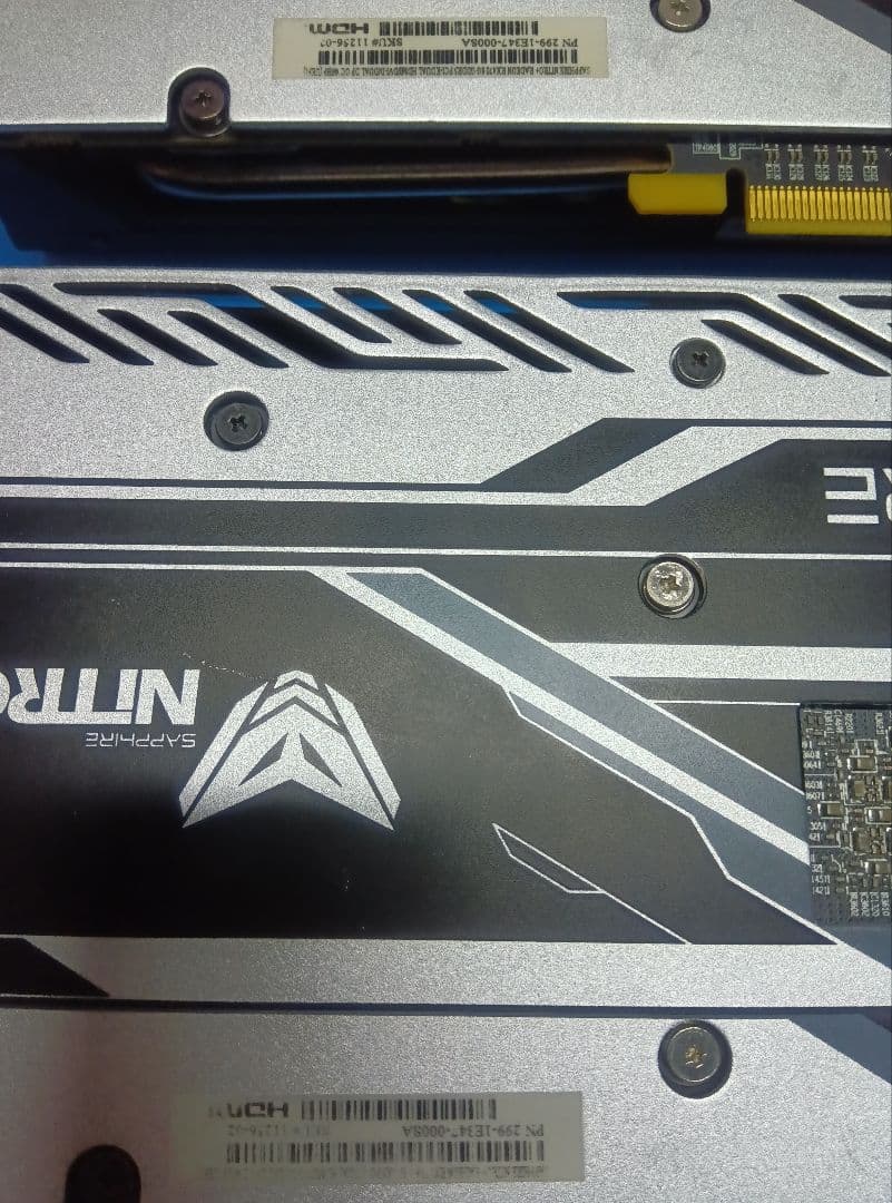 Radeon　RX480　8GB　2個セット　SAPPHIRE　NITRO
