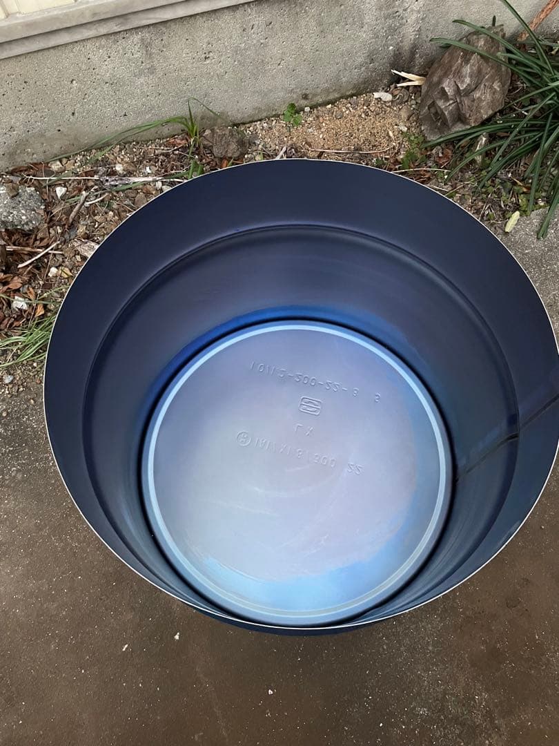 レオン様用 ドラム缶 半切り 下半分 無加工