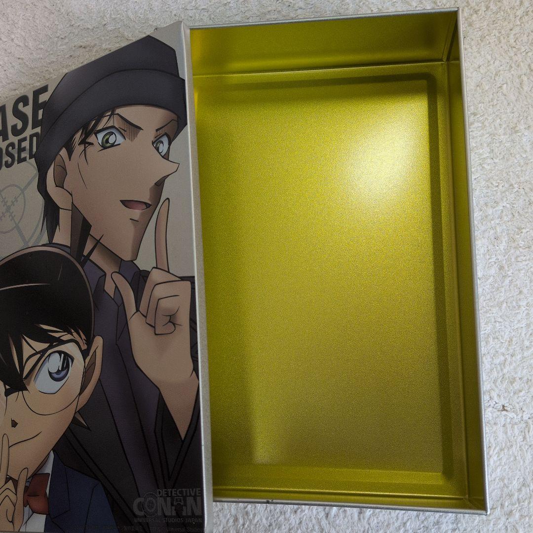 名探偵コナン クッキー缶（缶のみ）Universal Studio Japan