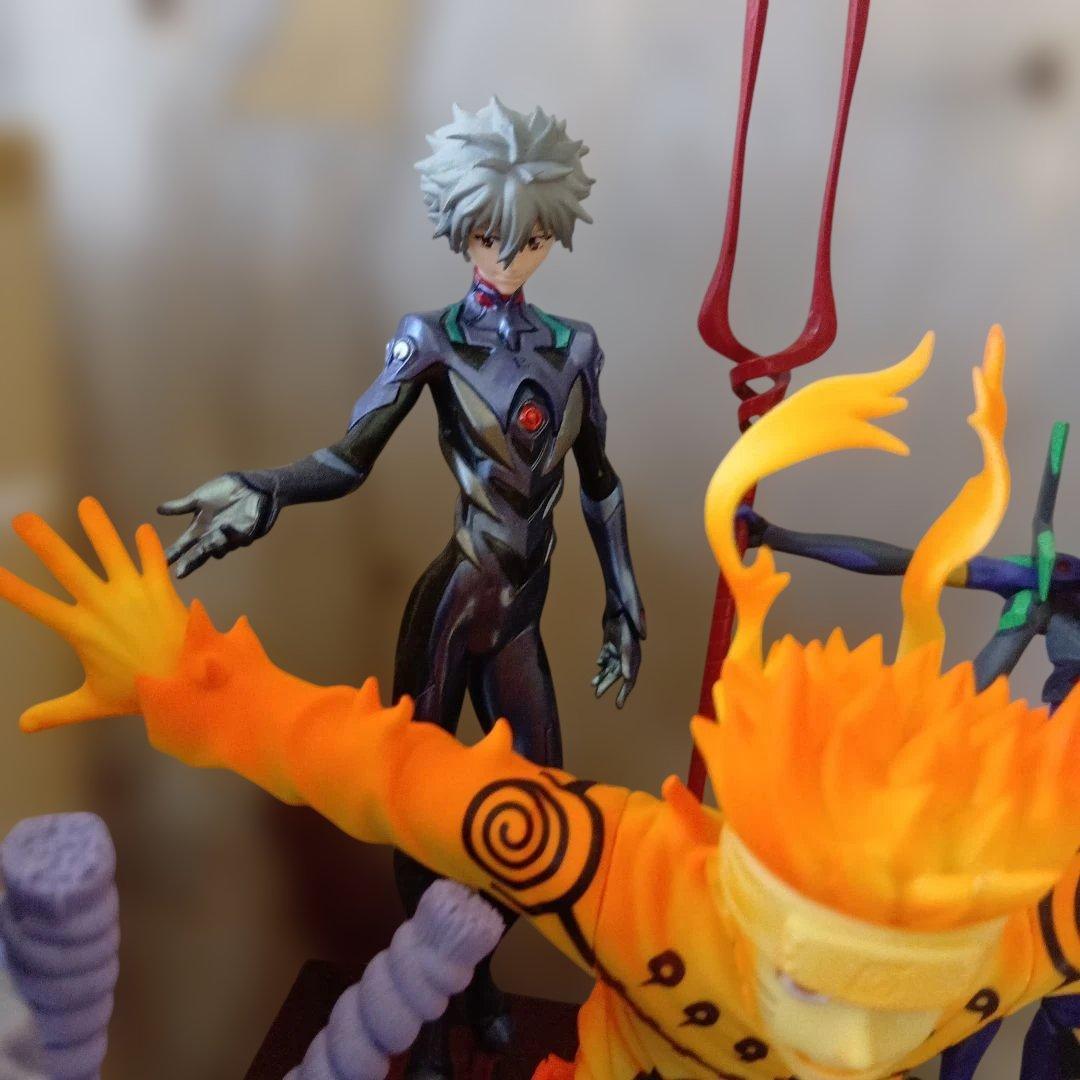 NARUTO　ワンピース　エヴァ　フィギュアまとめ売り