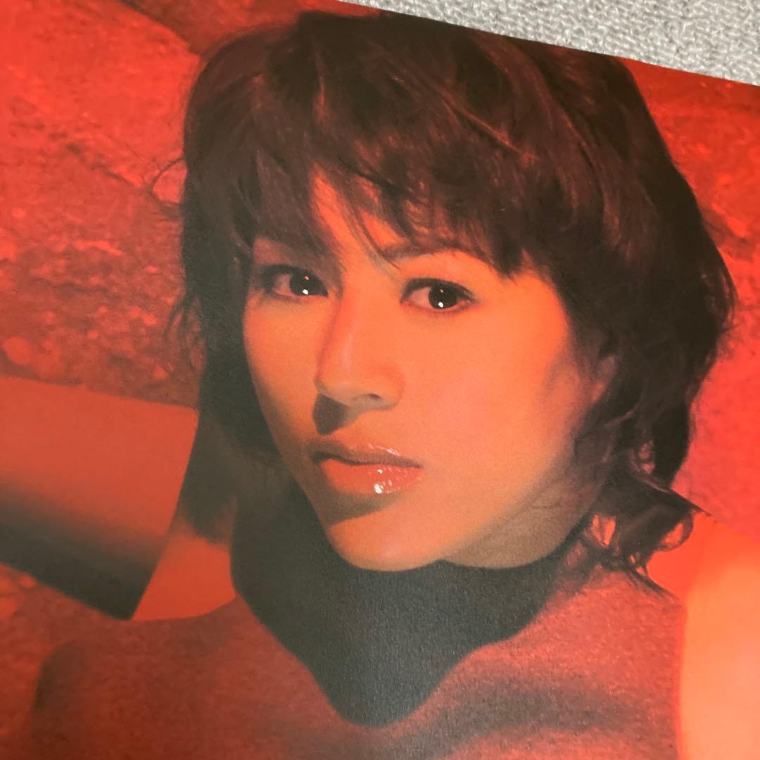 井川遥　BODY WILD FIT BOXER ポスター　美品　グンゼ　赤　１