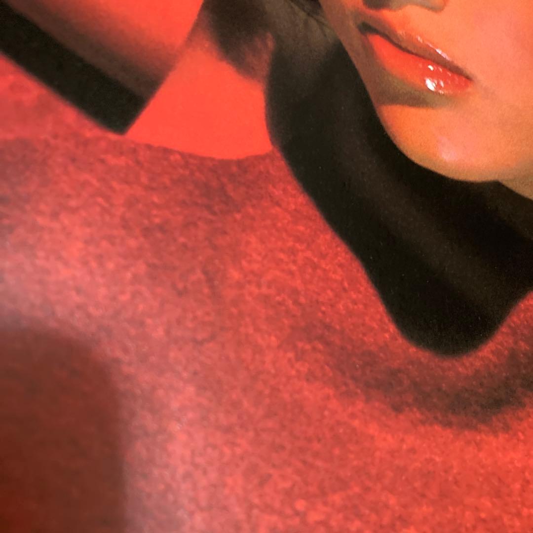 井川遥　BODY WILD FIT BOXER ポスター　美品　グンゼ　赤　１