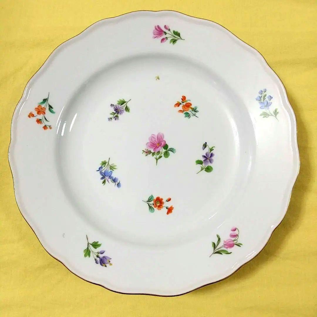 【未使用】マイセン プレート 散らし小花 24cm 6枚 保管BOX付