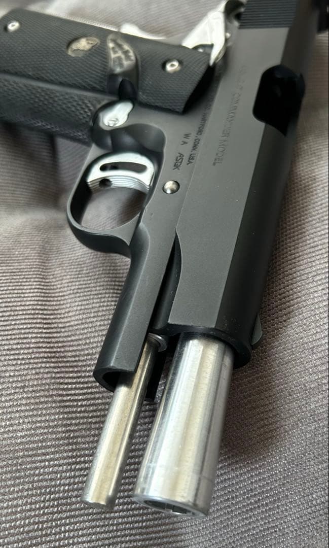 【WA】コルト コマンダー CDPカスタム【パックマイヤーグリップ】