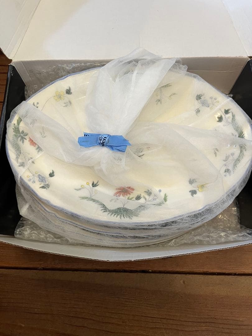 未使用　GIEN ジアン オワゾパラディ オーバルプレート