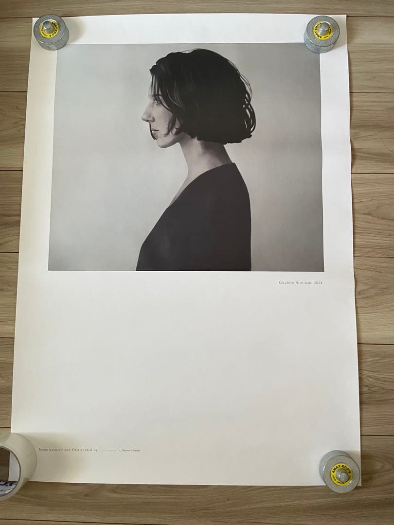 【新品】西脇一弘　アートポスターA1サイズ