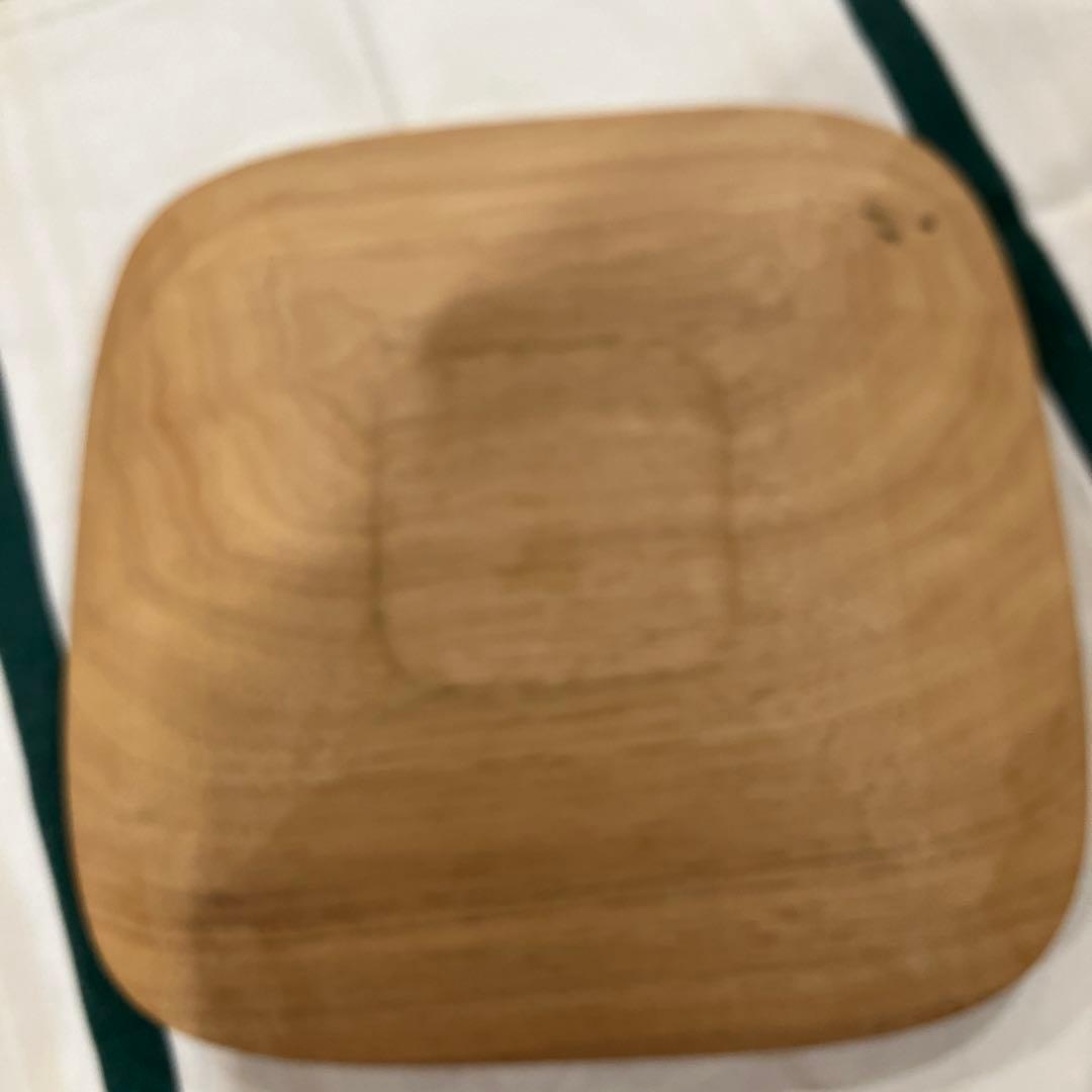 山口和宏☆木の皿21✖︎21㎝