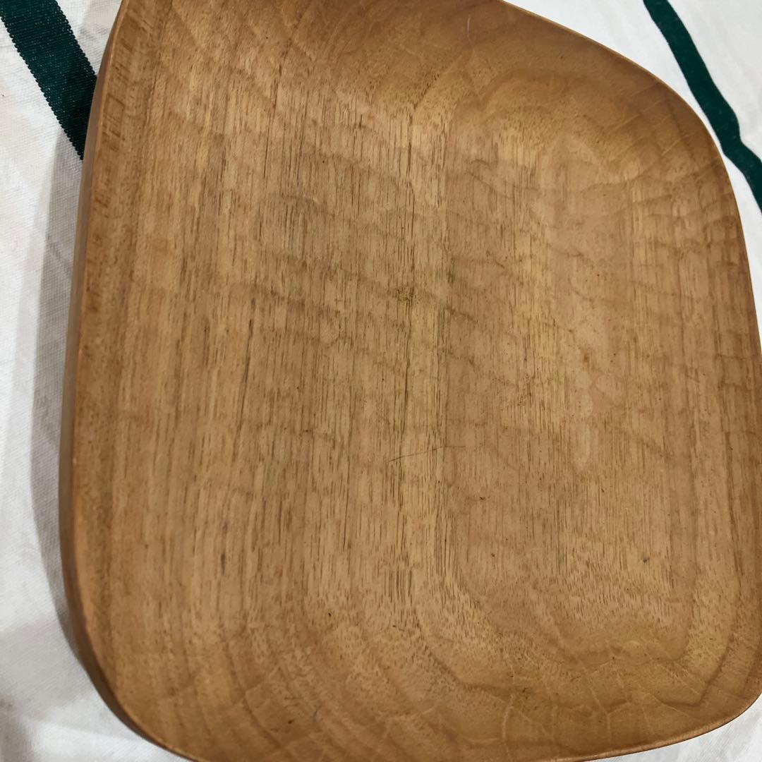 山口和宏☆木の皿21✖︎21㎝