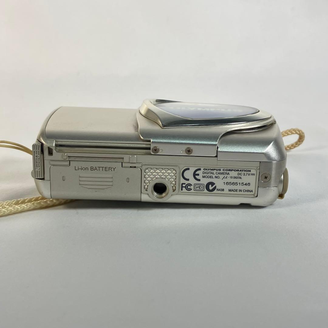 【ジャンク】OLYMPUS μ-15 DIGITAL 本体 オリンパス　デジカメ