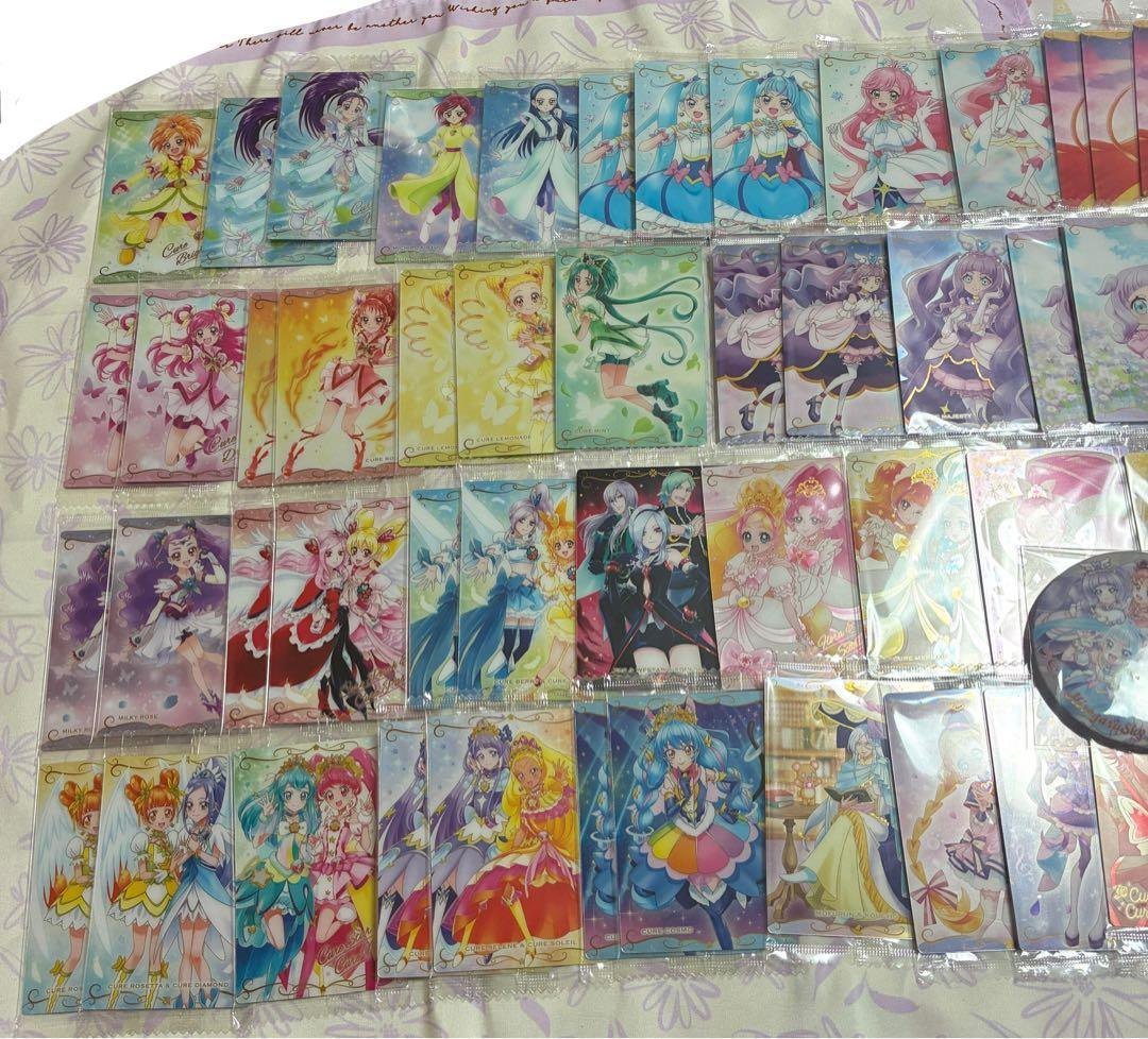 プリキュア　ウエハース　缶バッジ　まとめ売り
