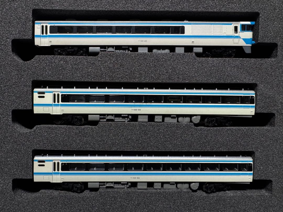 TOMIX JR181系特急ディーゼルカー（四国カラー）　LED打ち替え済