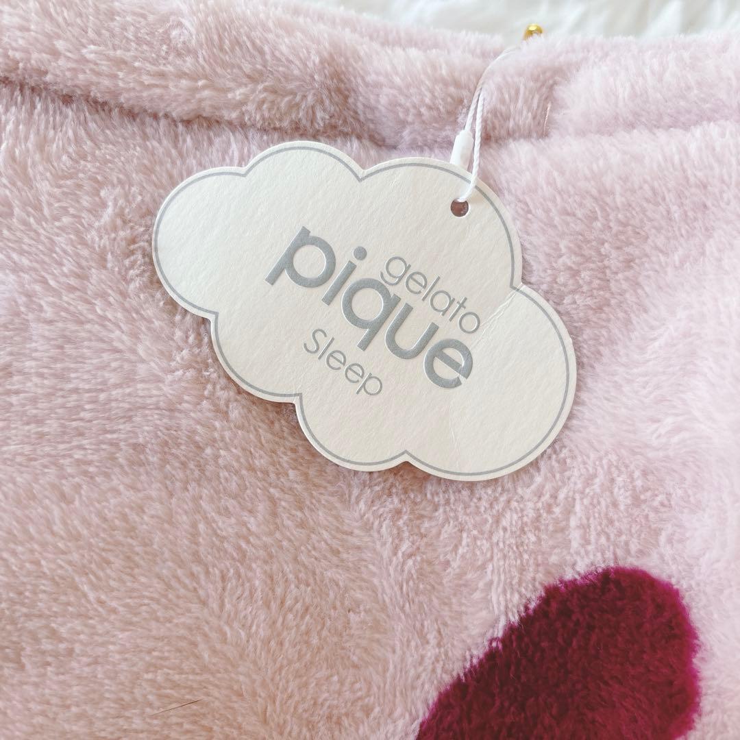 新品未使用★ジェラートピケスリープ　ダブル　掛けカバー、敷きパッドセット　ハート