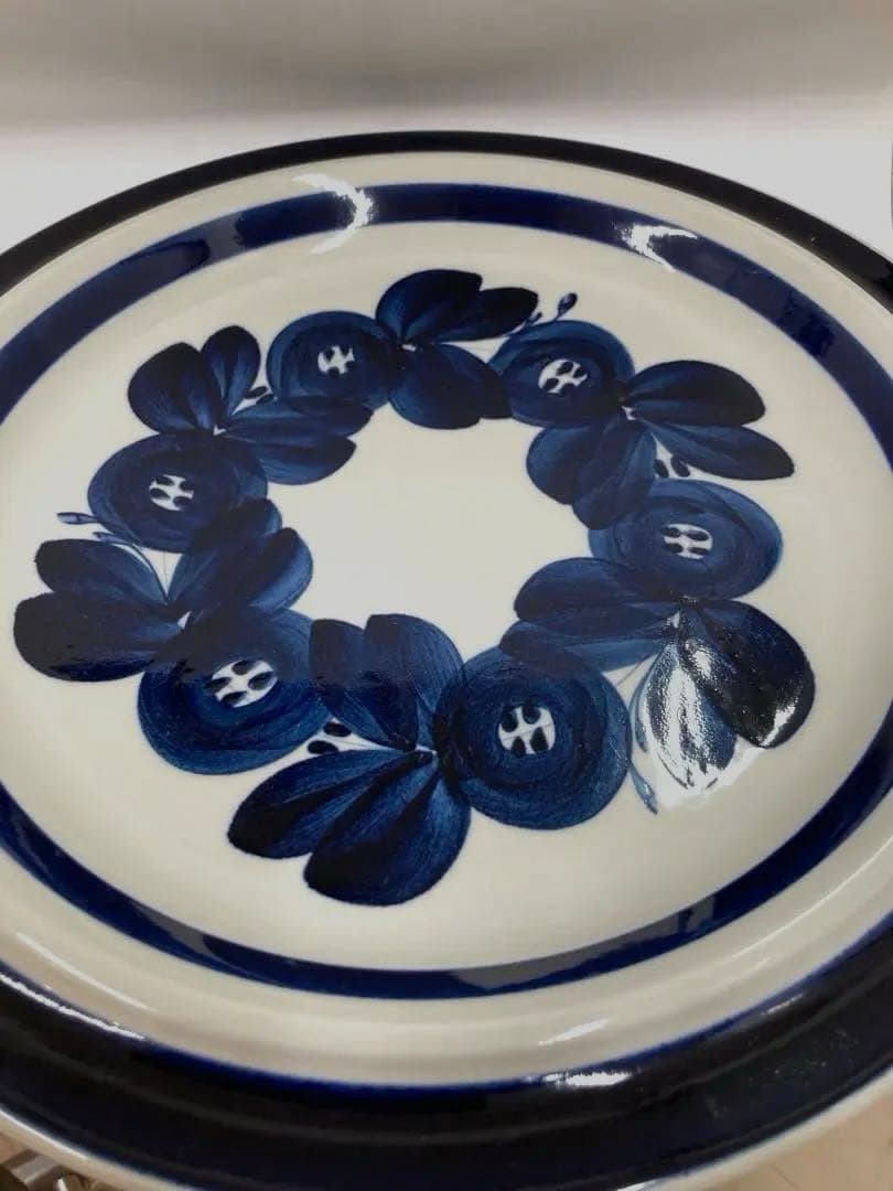 アラビア　アネモネ大皿プレート　パーティ皿 33㎝　美品❣️