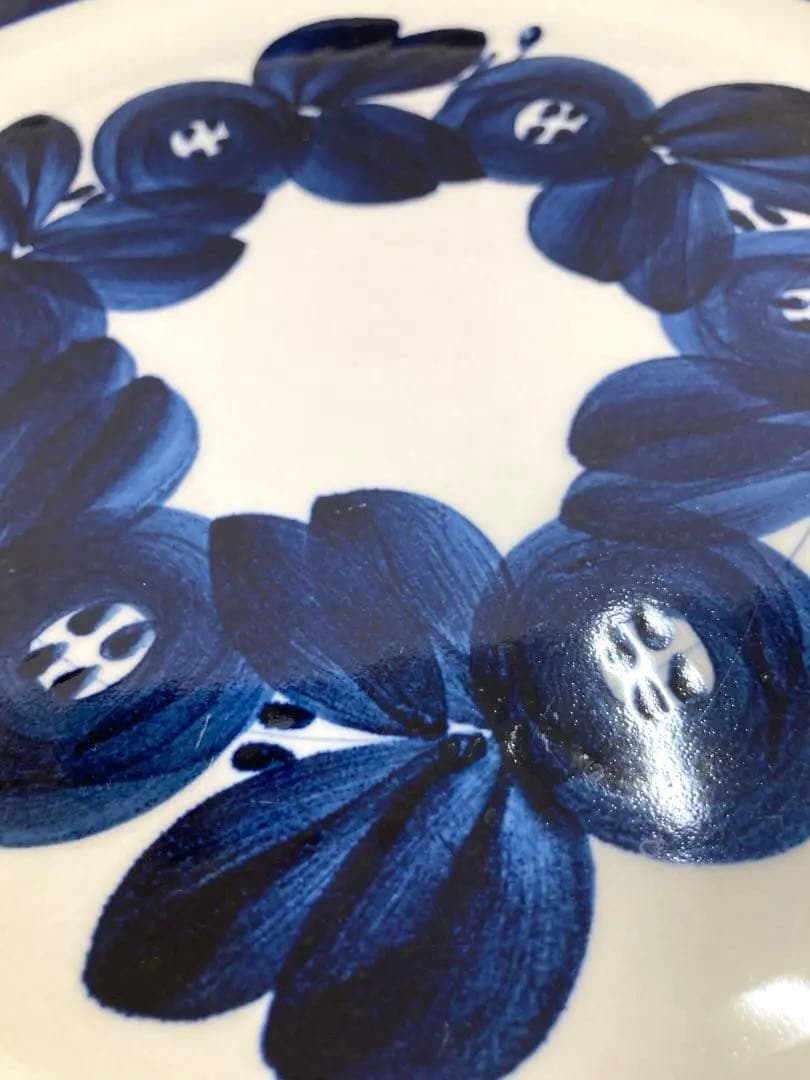 アラビア　アネモネ大皿プレート　パーティ皿 33㎝　美品❣️