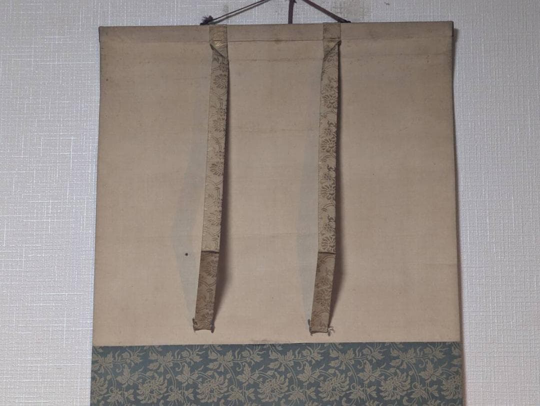 【真作】掛軸　竹内栖鳳　山鶴図　優雅に佇む鶴　静謐なる山鶴の姿　二重箱入　V39