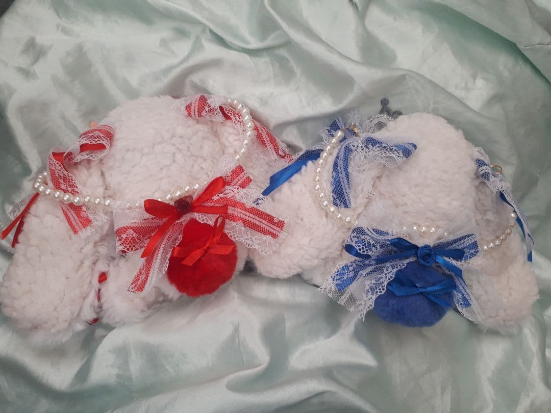 meru様　ぬい服ふわふわうさみみおすわり着ぐるみちびぐるみいつぬいにとたん