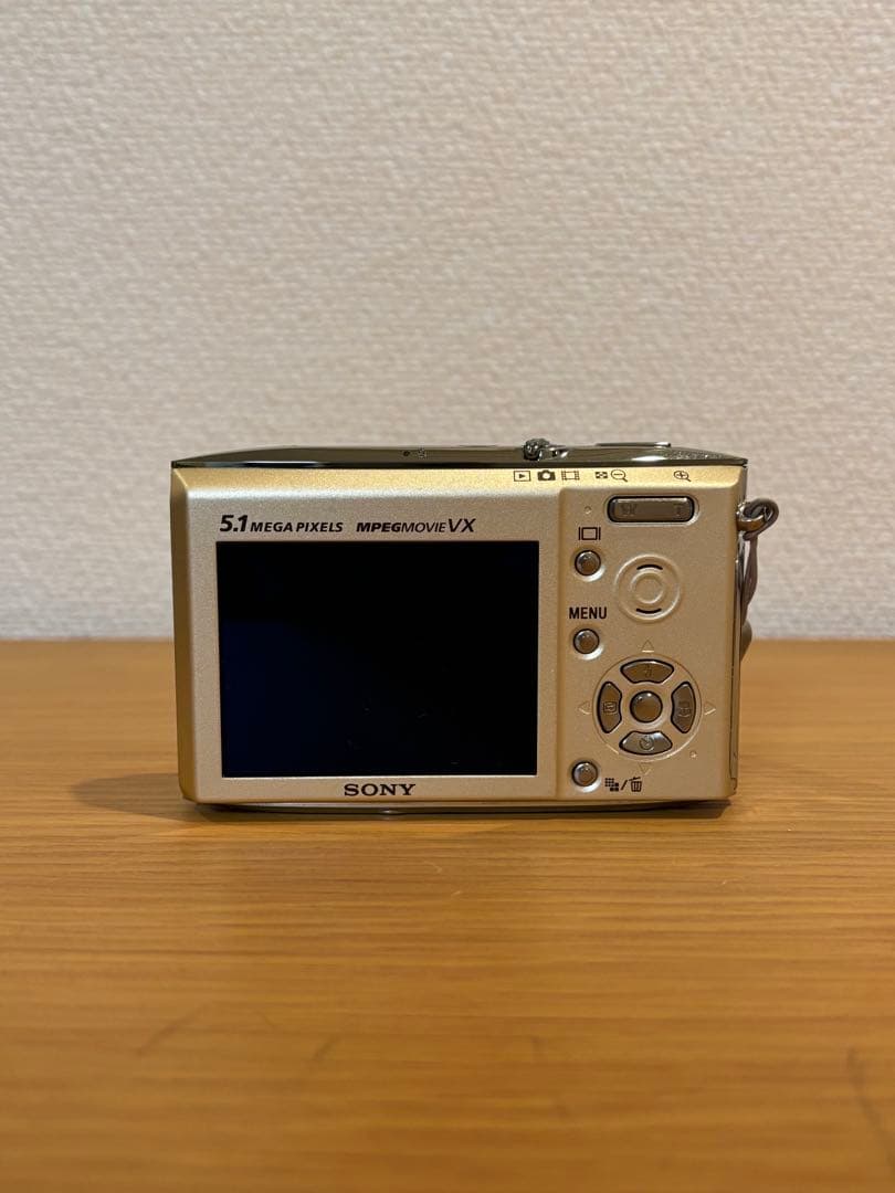 【美品】SONY Cyber-ShotデジタルカメラDSC-T5⭐︎動作確認済み