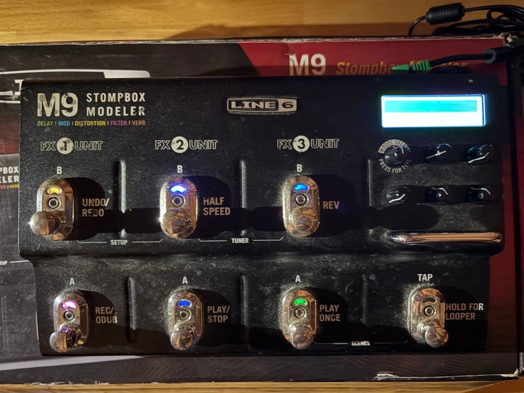 Line 6 M9 ストンプボックス