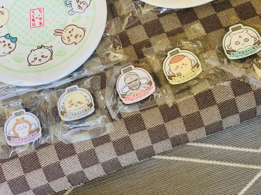 くら寿司×ちぃかわ　4枚コンプリート