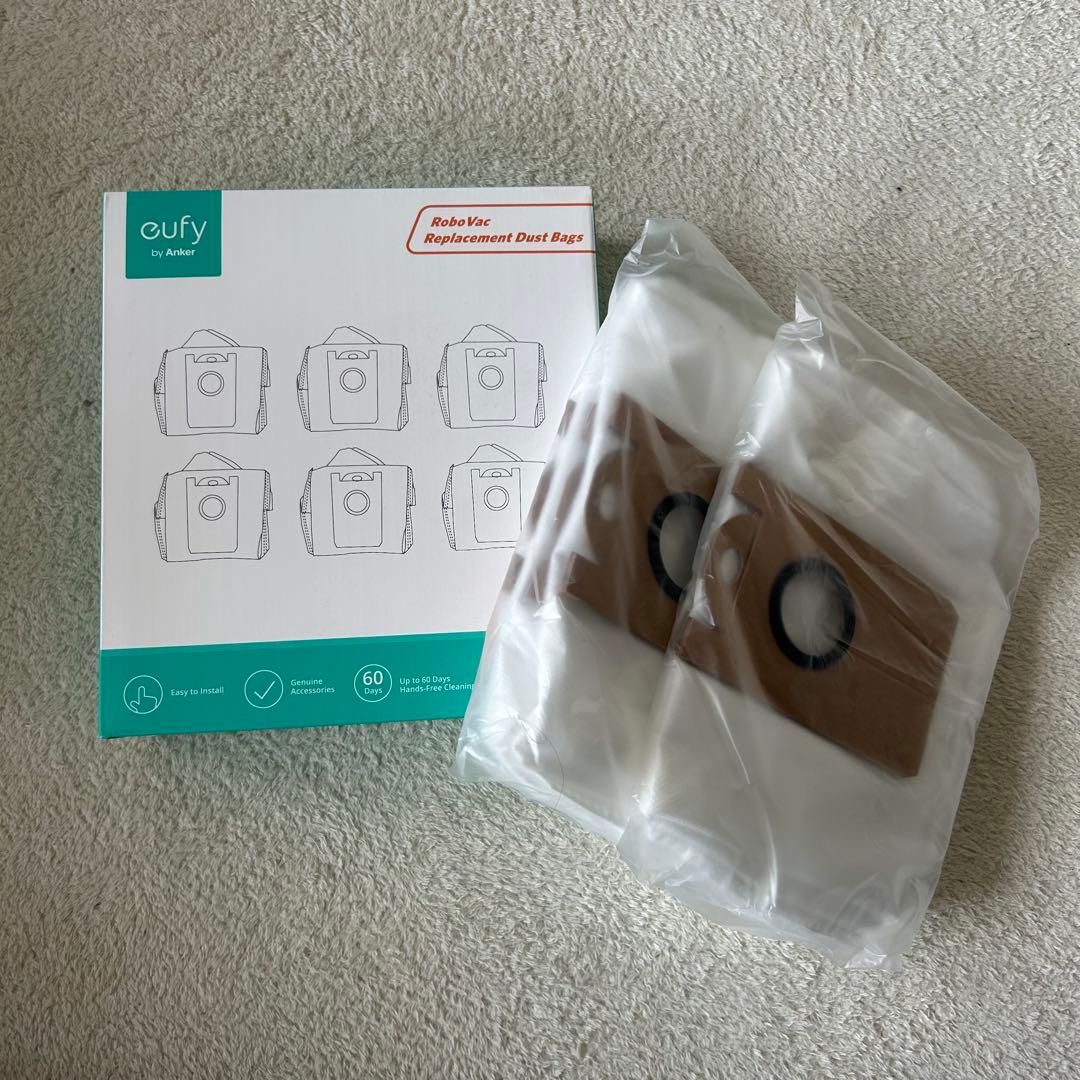 【水拭き未使用】Eufy RoboVac L35 Hybrid+ 紙パック5枚付