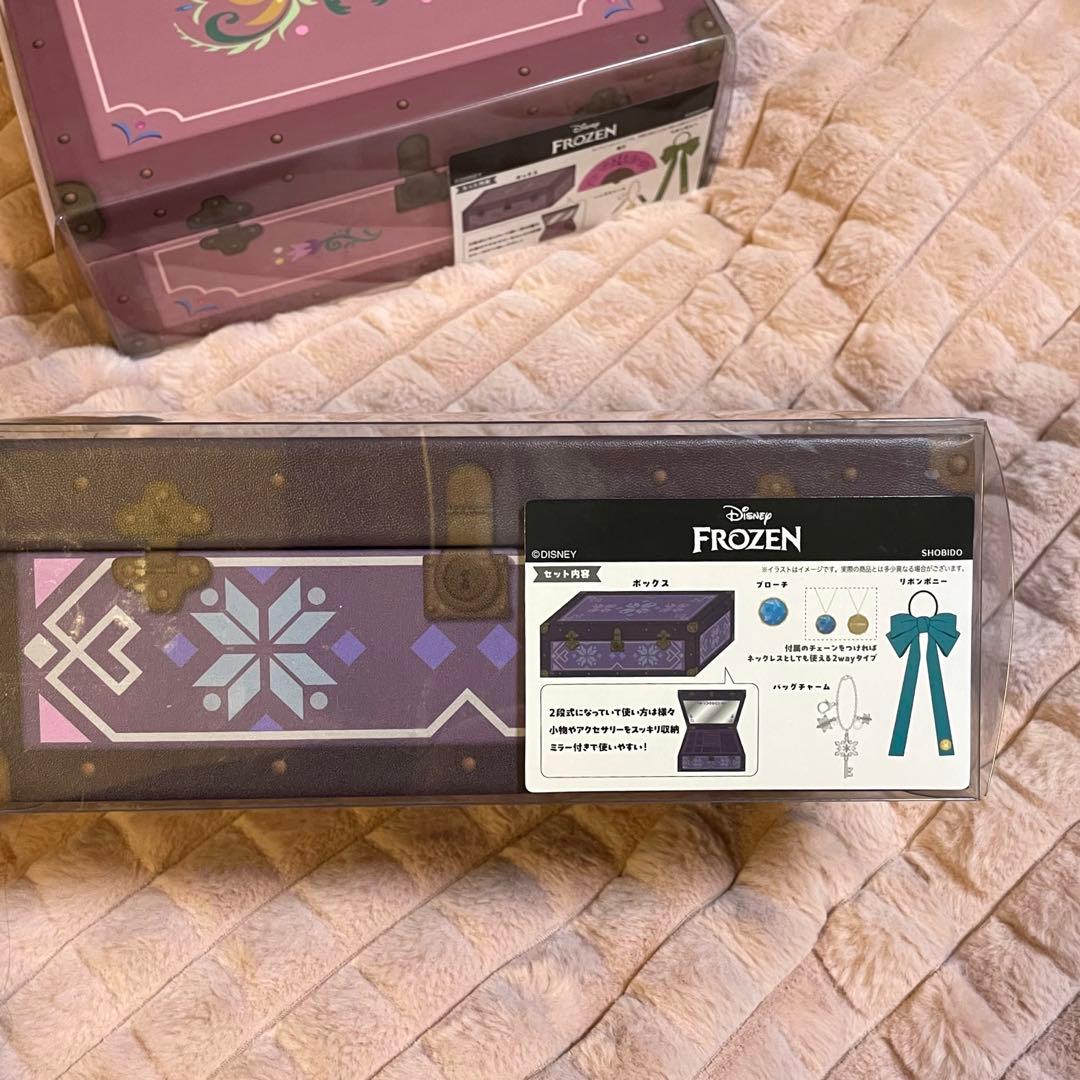 豪華　新品　ジュエリー ボックス ちはるさん エルサ アナ アナ雪 アクセサリー