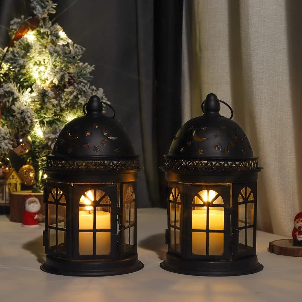 ☆アンティークメタルキャンドル吊り下げスタイル2個セット