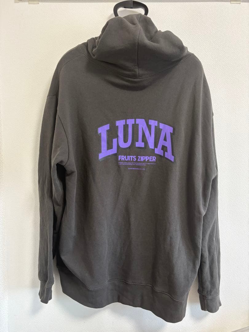 FRUITS ZIPPER フルジッパー 仲川瑠夏　パーカー　フーディー
