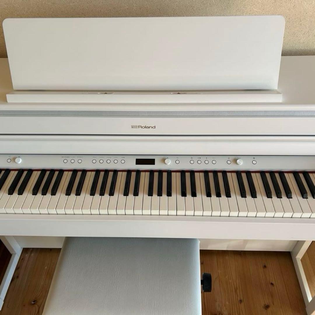ローランド　HP704 88鍵 電子ピアノ　ホワイト