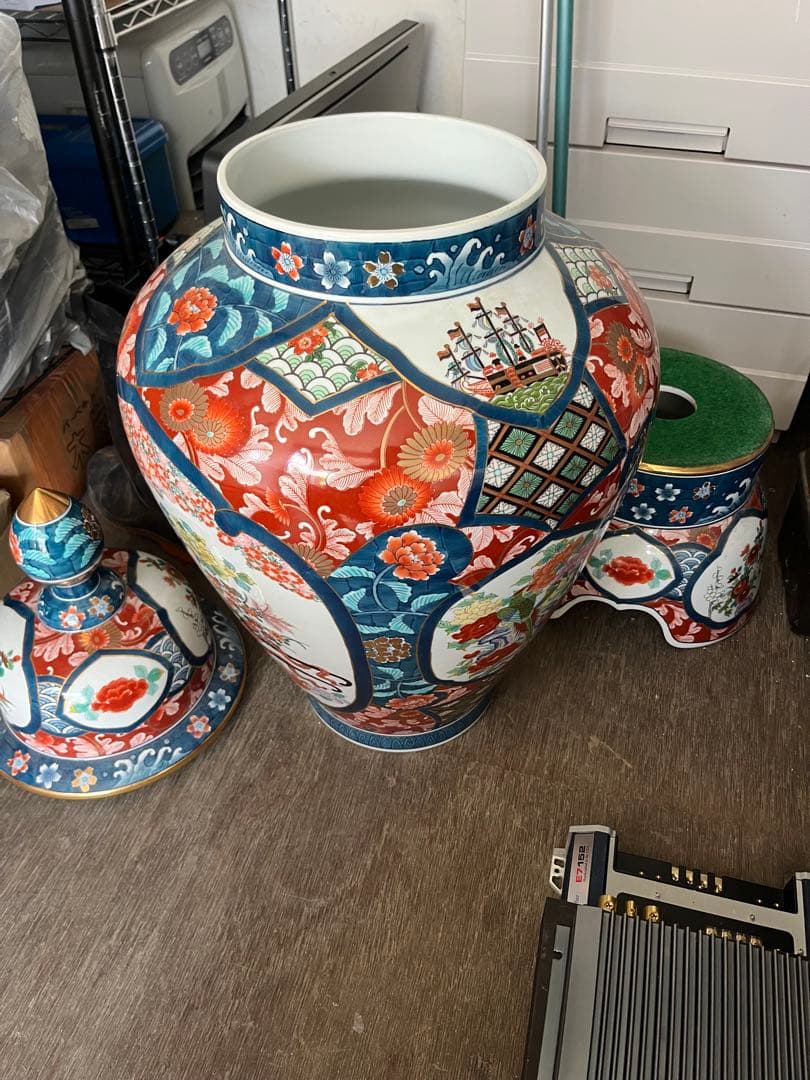 金龍釜　博山作