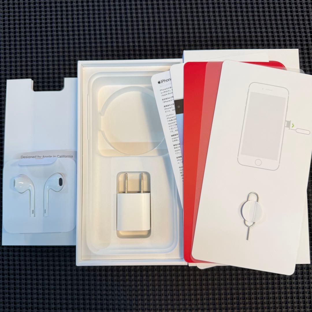 iPhoneSE 第2世代 128GB レッド SIMフリー バッテリー100%