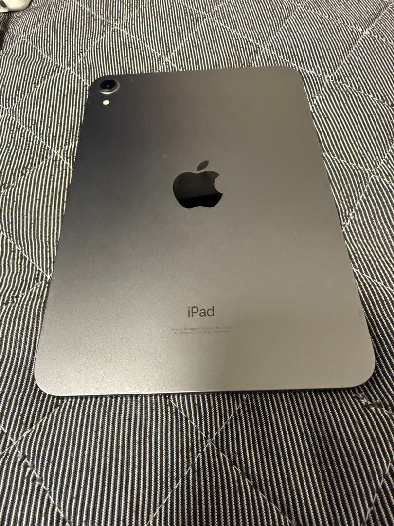 【公式確認済】iPad mini第6世代スペースグレイWi-Fiモデル　64GB