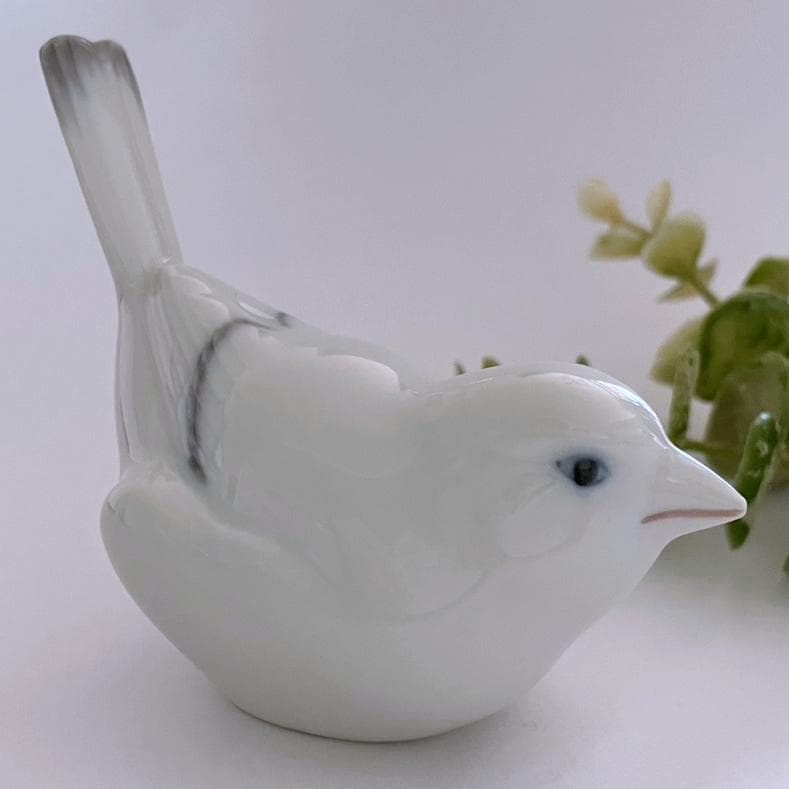 ロイヤルコペンハーゲン 雀 鳥 フィギュリン 置物 デンマーク製