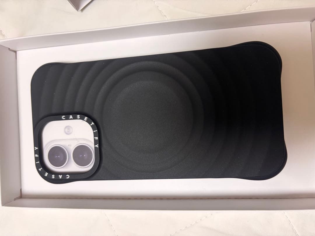 【Aページ】Casetify ブラック iPhone17用ケース