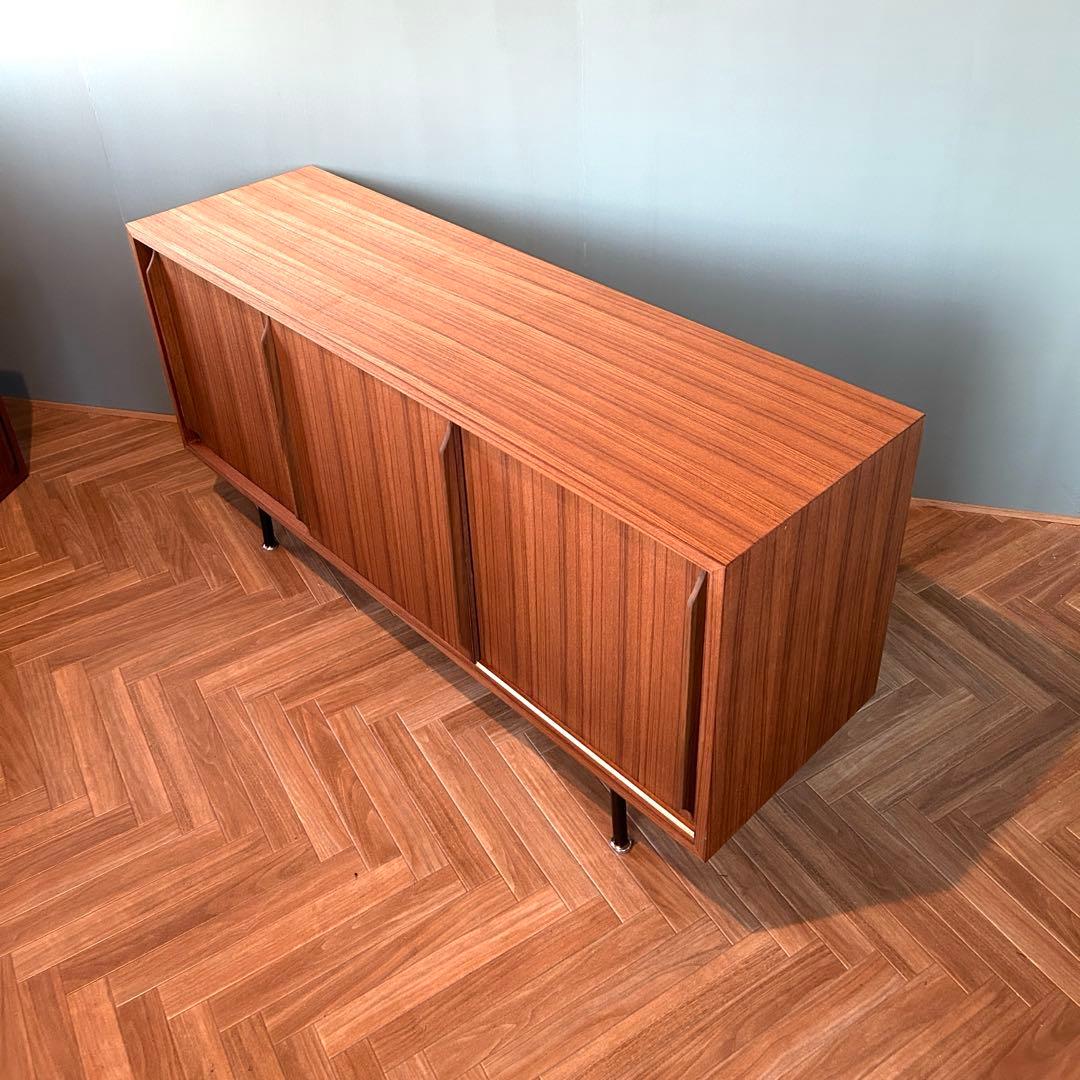 れ*ど様 チーク サイドボード チェスト 北欧 ミッドセンチュリー ビンテージ