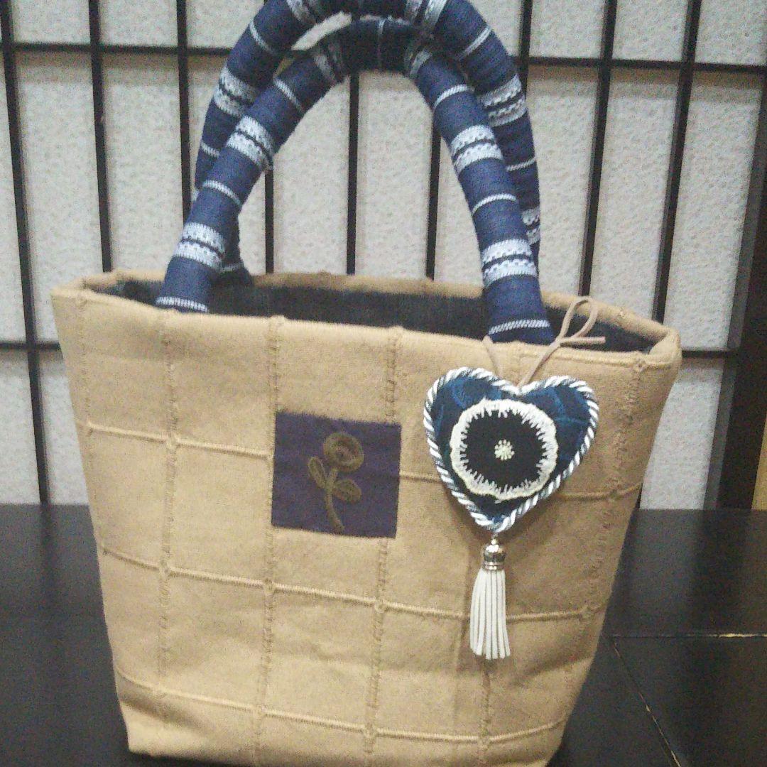 ミナペルホネントートバッグいっぱいサイズと三点セット