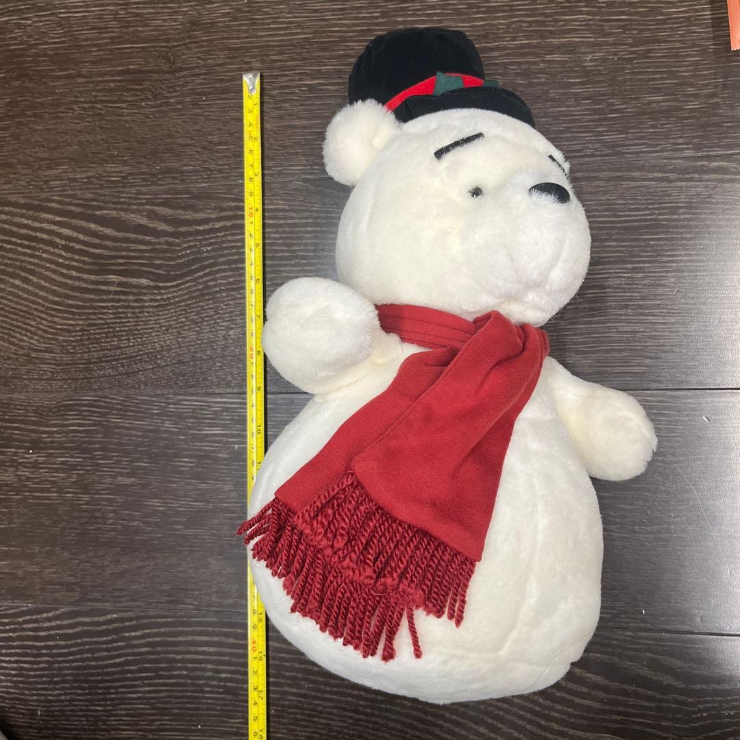 クマのプーさん　ホワイトぬいぐるみ