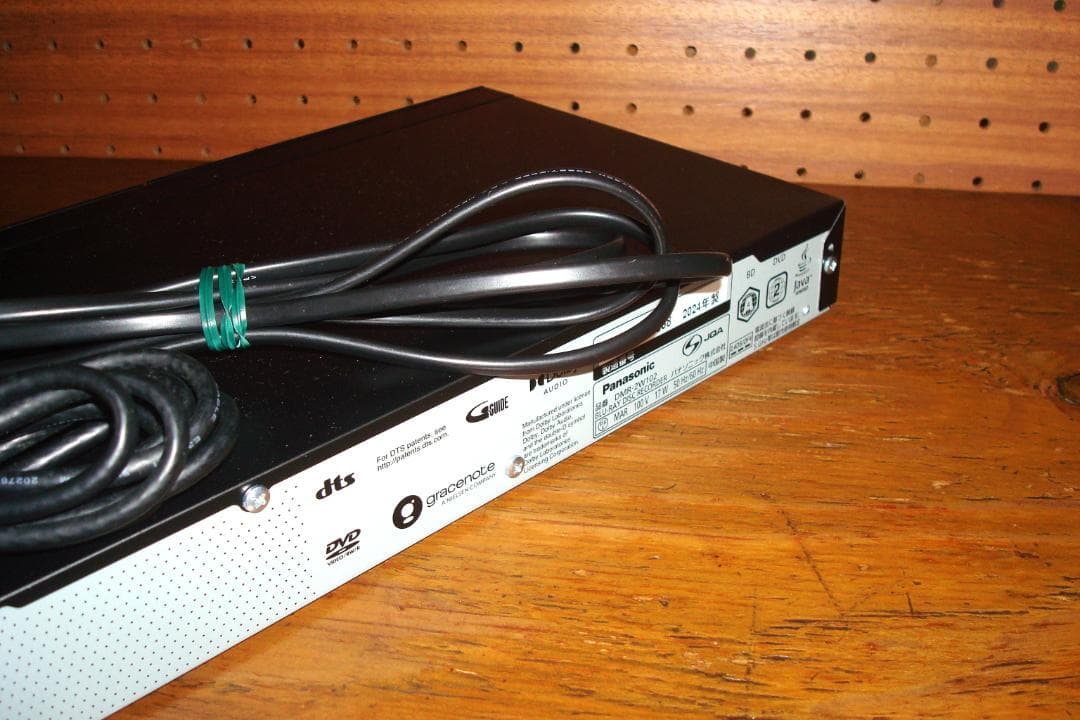 美品　Panasonic DMR-2W102 ブルーレイレコーダー
